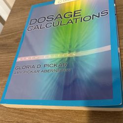 Dosage calculations Ninth Edition W/ Access Code 