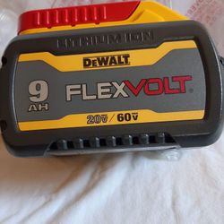 Dewalt 60v flex bolt 9.0ah battery 