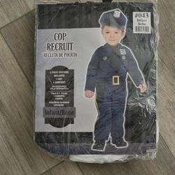 Cop Recruit  Costume