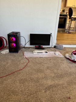 PC gaming setup