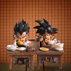 Goku And Vegeta Eating Scenes Dragon Ball 
