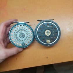 Vintage Pflueger Medalist 1495 1/2 & Daiwa 720 Fly Reels