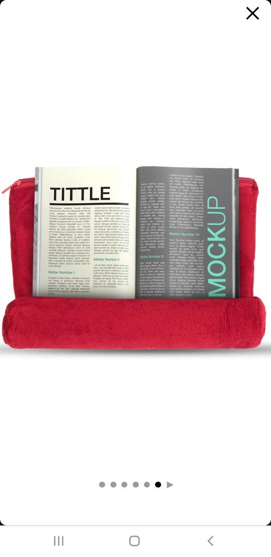 iPad/Tablet Pillow Holder Stand for Lap - Tablet Pillow for iPad  Phone and iPad Pillow Pad for Tablet or iPadh