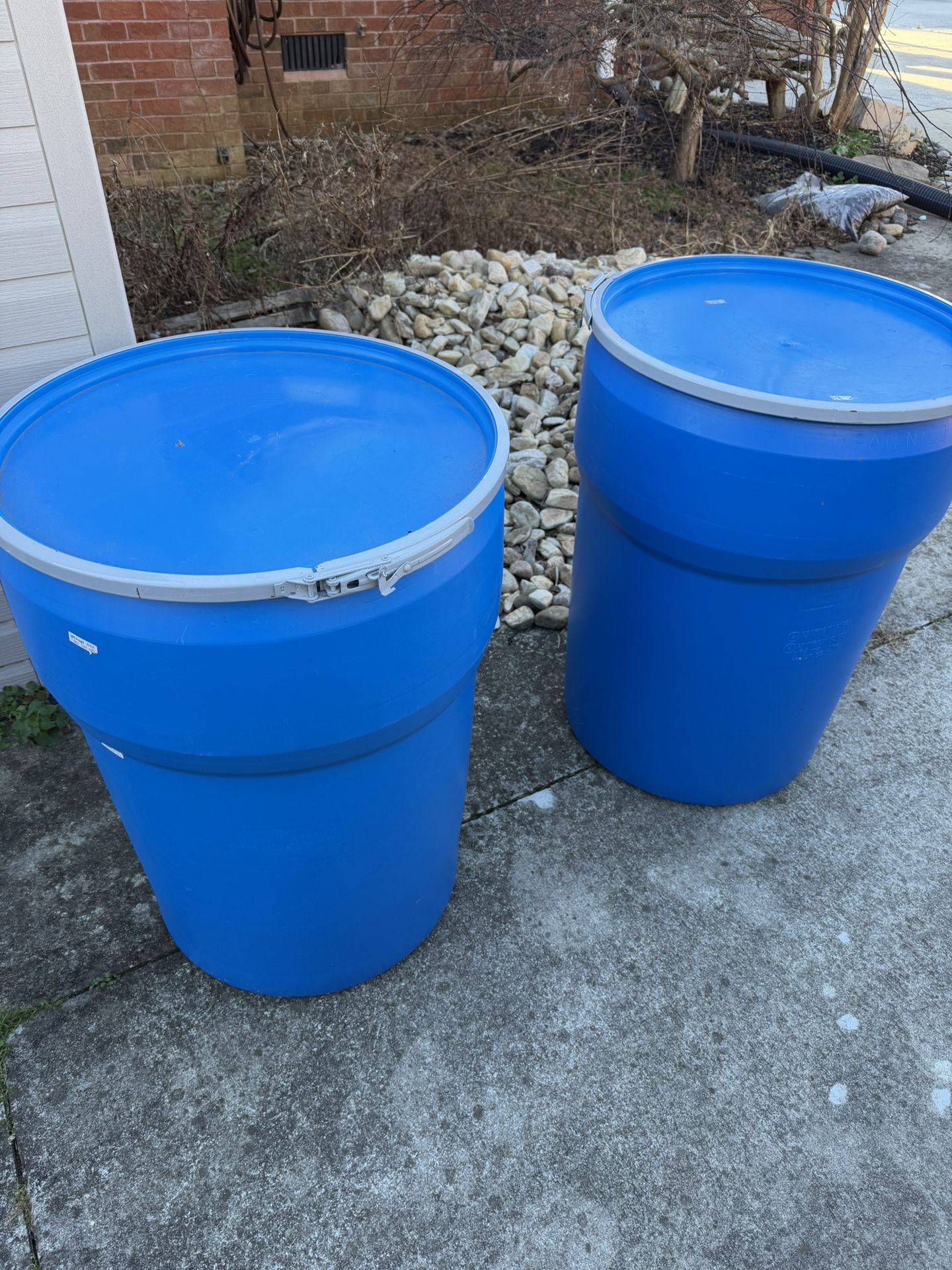 55 Gallon Heavy Duty Drum With Lid And Lock Ring