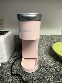 Keurig K-Mini Single Serve Coffee Maker - Pink (Missing Drip Tray)