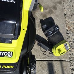 Podadora Ríoby  Bateria Y Cargador 