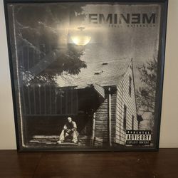 Eminem Marshall Mathers LP Promo Poster