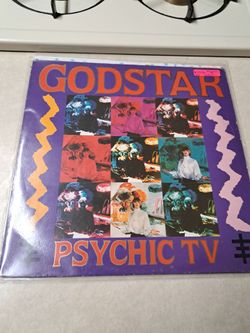 Psychis TV, Uk pressing Godstar vinyl record album
