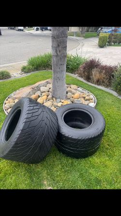 Tires (2) Mickey Thompson 29-18-15” Rim. Price For 2