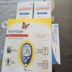 Freestyle Lite Glucose Monitor New