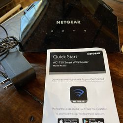 Netgear Nighthawk  Wi-Fi Router AC1750  - ACCEPTING TRADE