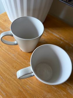 IKEA Dinera 12 oz Stoneware Coffee Cup Mugs Set of 2 - Discontinued