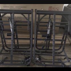 Metal Queen Adjustable Bed Frame W Bed