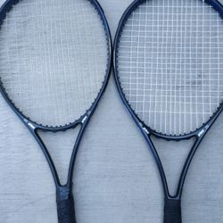 2 Prince CTS 28 Tennis Rackets 