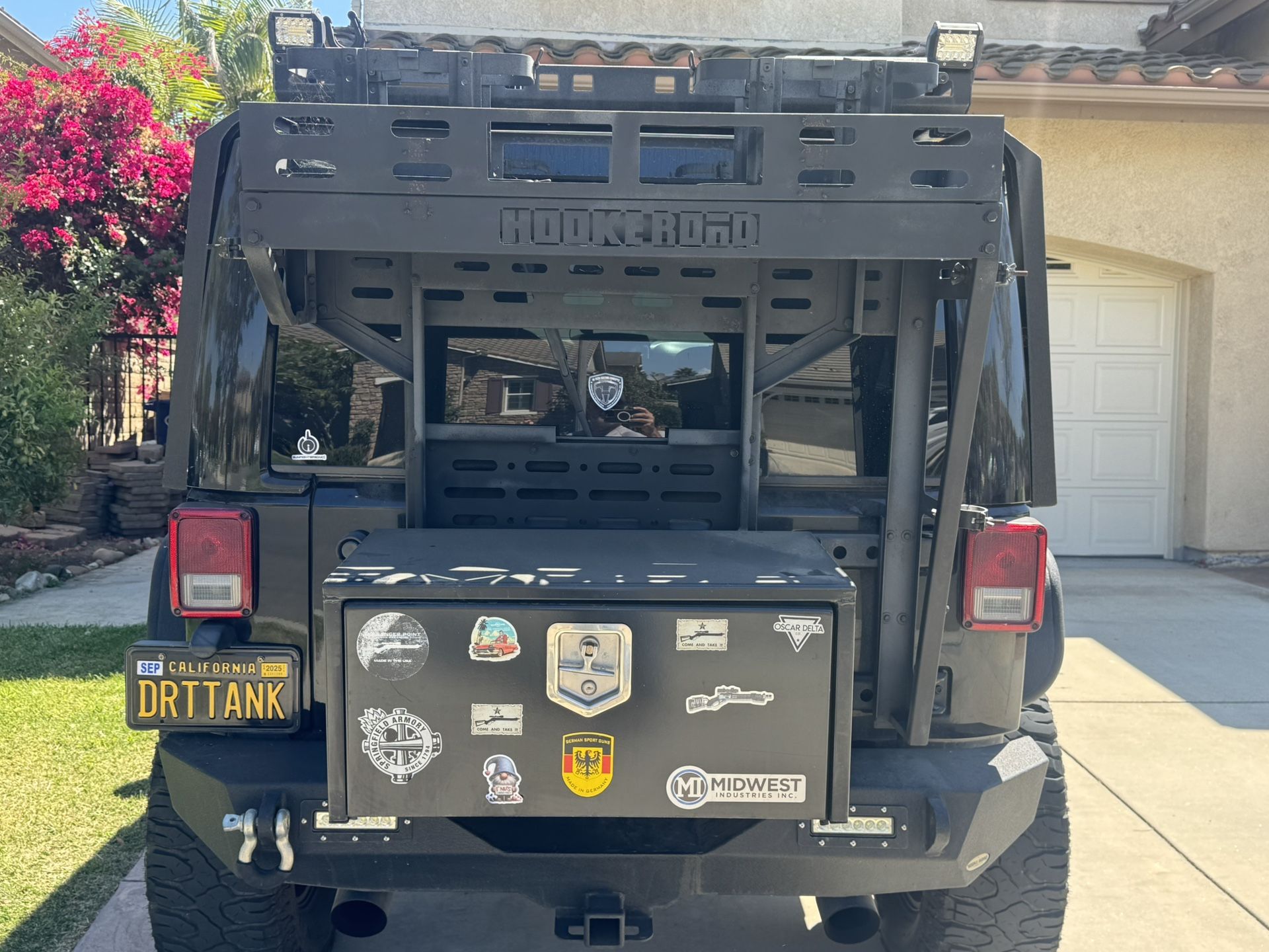 Custom Roof Rack And Rear Rack
