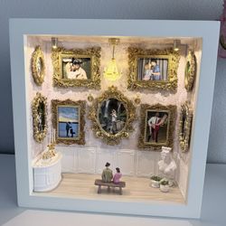 White 10x10 Museum Of Us Shadowbox 💞 