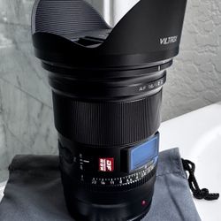 VILTROX 16mm F1.8 FE Lens for Sony Z  Mount, Large Aperture F/1.8 Auto Focus Full Frame Wide-Angle Lens for Sony E-Mount Mirrorless Camera Alpha