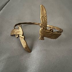 Copper vintage cuff bracelet