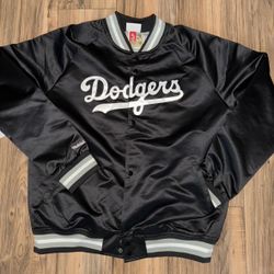 New men’s size large & XL Mitchell & ness LA Dodgers satin jacket 