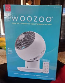 IRIS Woozoo Globe Fan with Remote