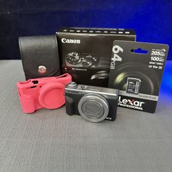 silver Canon PowerShot G7x Iii Kit 