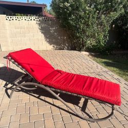 Lounge chair cushion