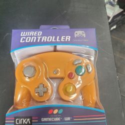 Nintendo GameCube Orange Controller 