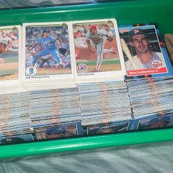 Upper Deck And Donruss Baseball Cards 85-89 Years 