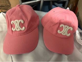 Pink/Salmon Baseball Caps