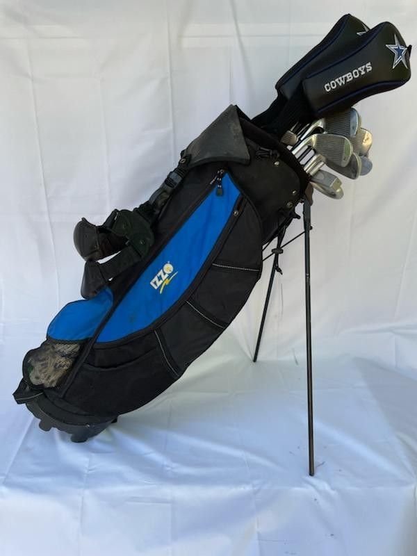 Golf Clubs Mens With Unique Backpack Stye Golf Bag