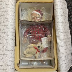 New World Gallery Dolls & Collectibles Christmas Santa Forty Winks