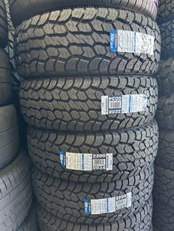 All terrain tires available in 265/70R17 !!
