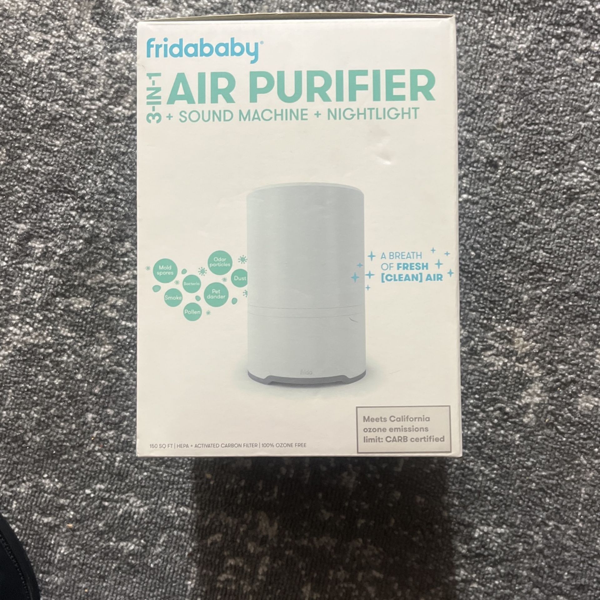 Air Purifier, Sound Machine, Nightlight