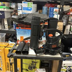 BLACK+DECKER 12 AMP 210 MPH 300 CFM Corded Electric 3-in-1 Handheld Leaf Blower, Vacuum & Mulcher