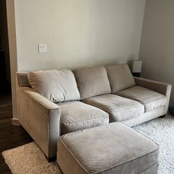 Crate & Barrel Couch And Chair