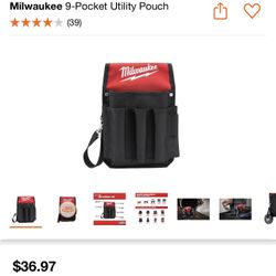 Milwaukee 9-Pocket Utility Pouch