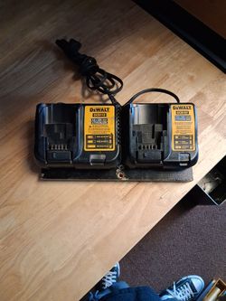 Double dewalt charger