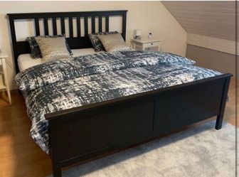 Ikea Hemnes Queen frame bed