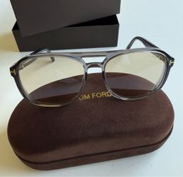 Tom Ford ROSCO FT 1022 Transparent Grey/Brown Photochromic (20E) Sunglasses