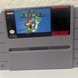SNES SUPER MARIO WORLD 