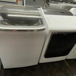 Samsung Washer And Electric Dryer