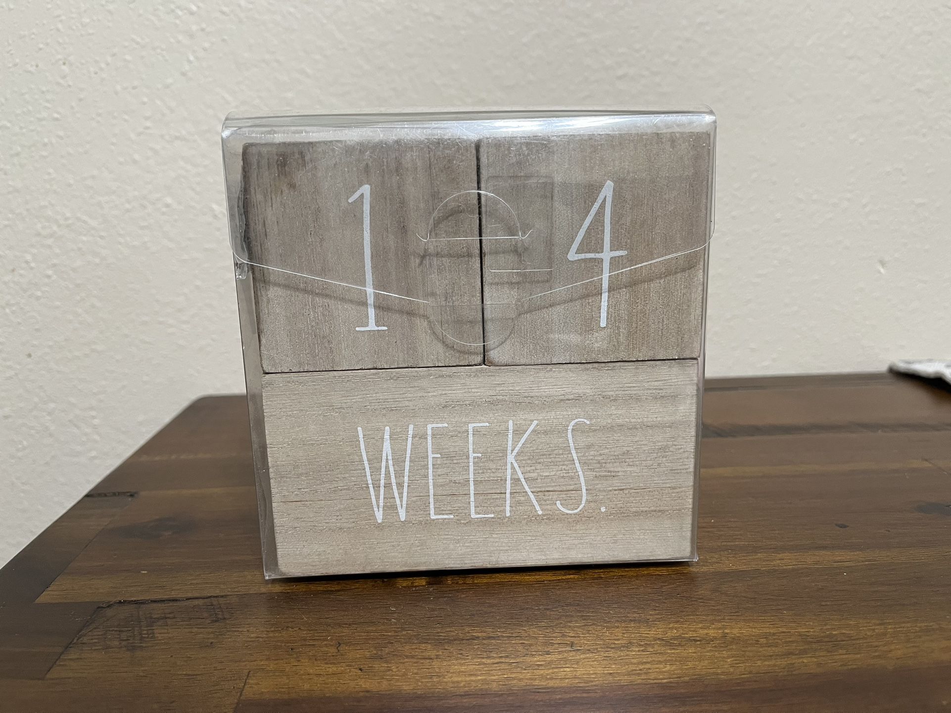 Rae Dunn Baby Milestone Blocks
