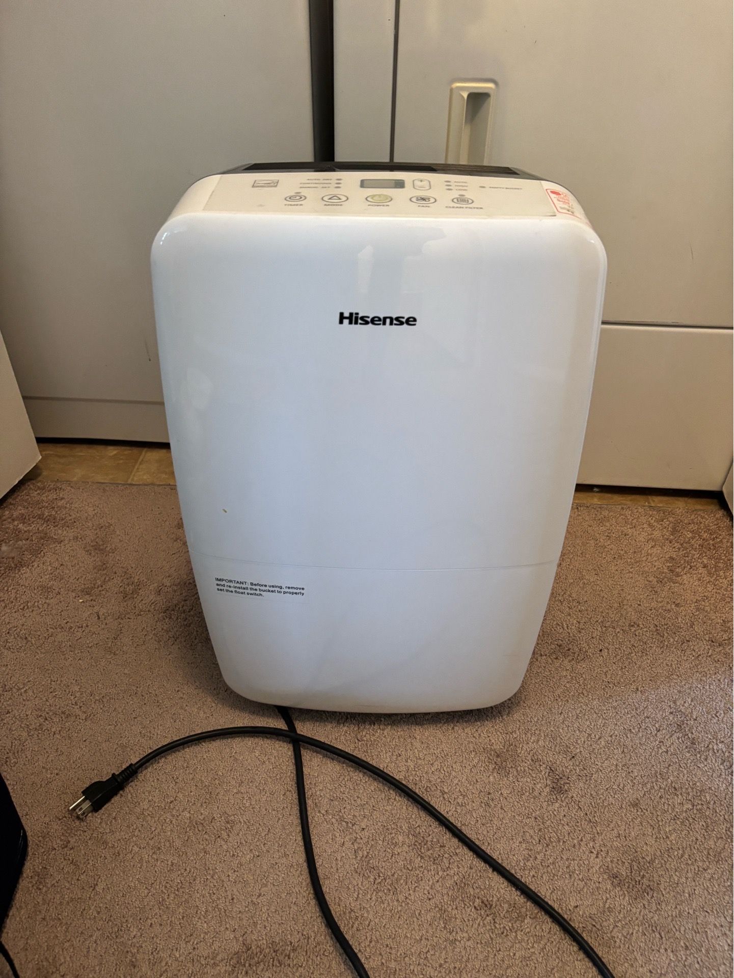 Large Hisense Dehumidifier