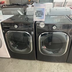 Lg ThinQ Washer And Gas Dryer