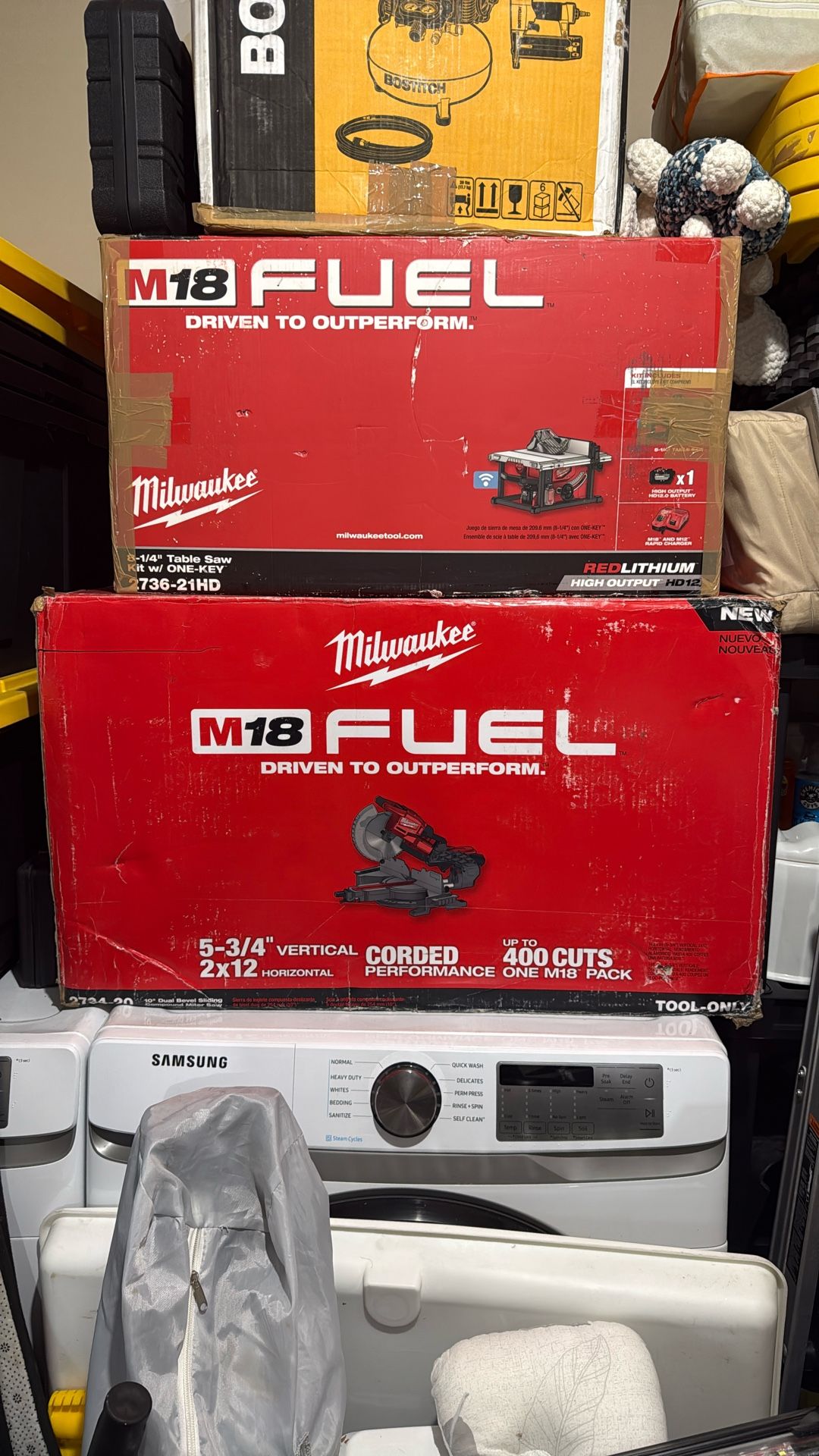 Milwaukee M18 Mitre & Table Saw
