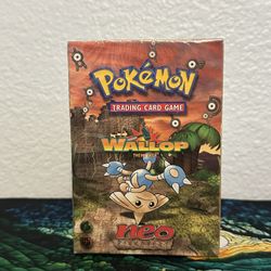 Pokemon TCG Wallop Theme Deck – Neo Genesis (2000) – Factory Sealed
