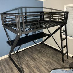 Loft Bed with Built In Desk