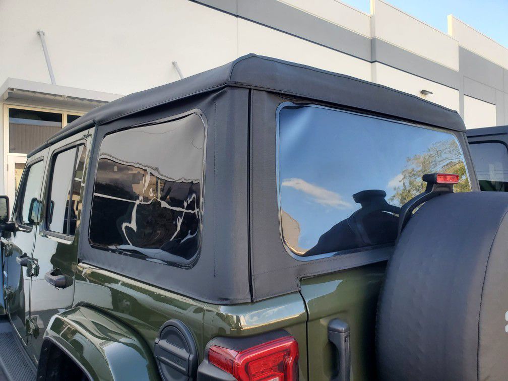 Jeep wrangler JL 2022 SOFT TOP shoud fit From Car 2019