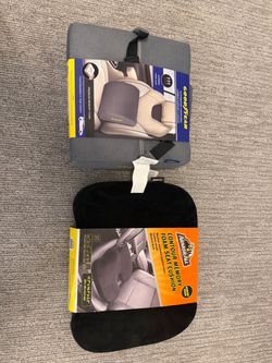Brand New Goodyear Lumbar Support & Armor All Memory Foam Seat Cushion Set