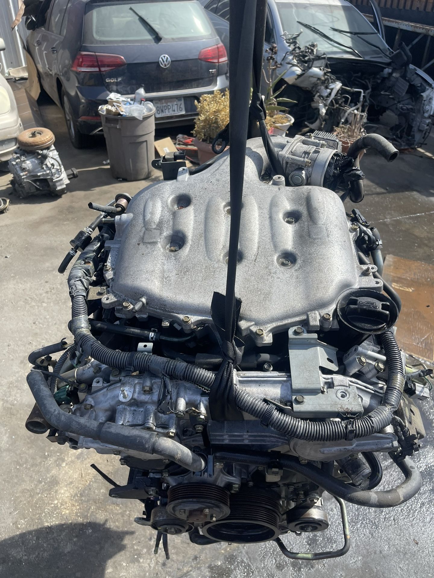 2003 Infiniti G 35 Engine With 11000 Miles For Parts